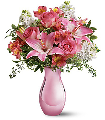 Teleflora's Pink Reflections Bouquet from Rees Flowers & Gifts in Gahanna, OH